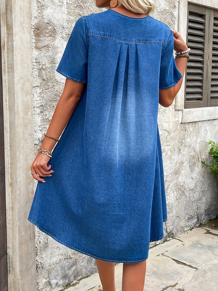 Sofia™ | Abito Estivo in Denim Senza Tempo