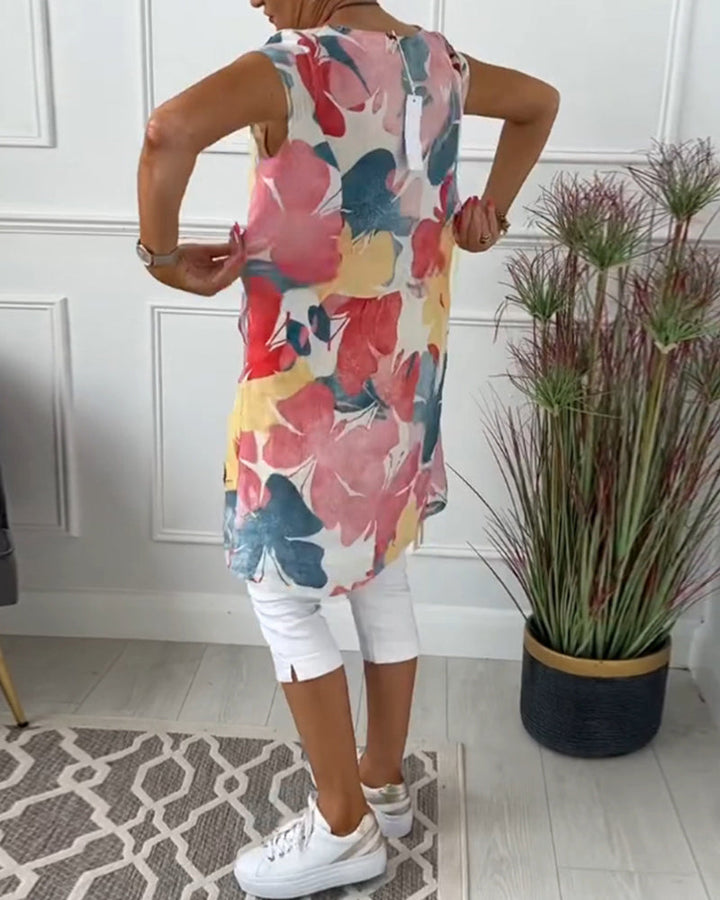 KLARISSA I BLOUSE LUNGHE CON FIORI