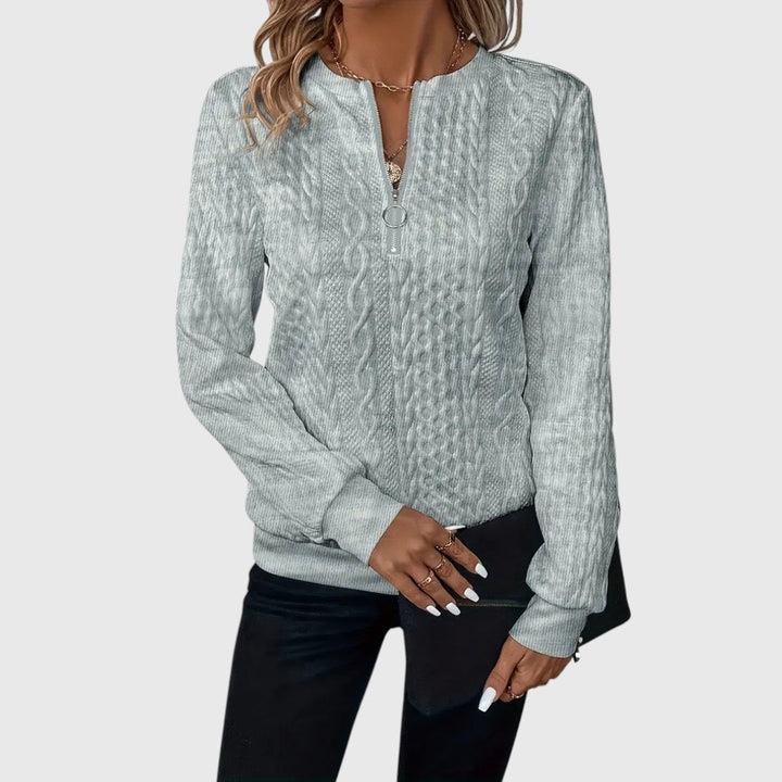 Josine - Maglione Elegante con Zip