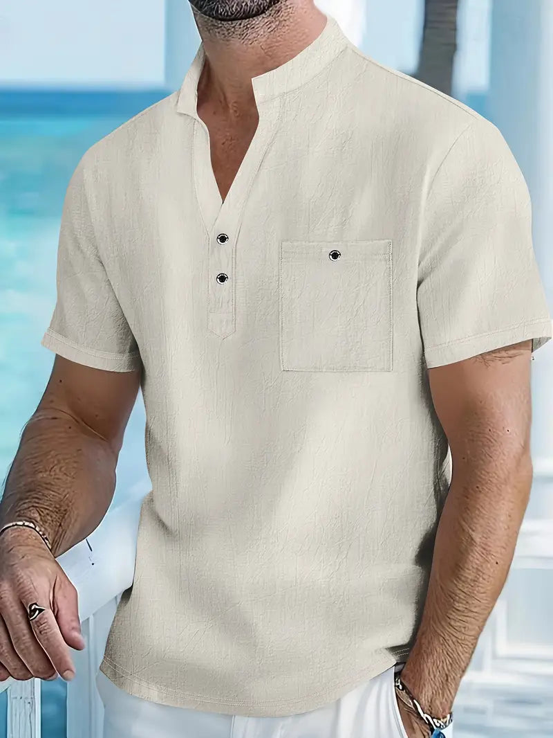 Vaughn - Elegante Camicia a Manica Corta
