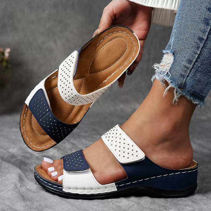 Ortholuxe™ – Sandali ortopedici traspiranti Slip-In per donne