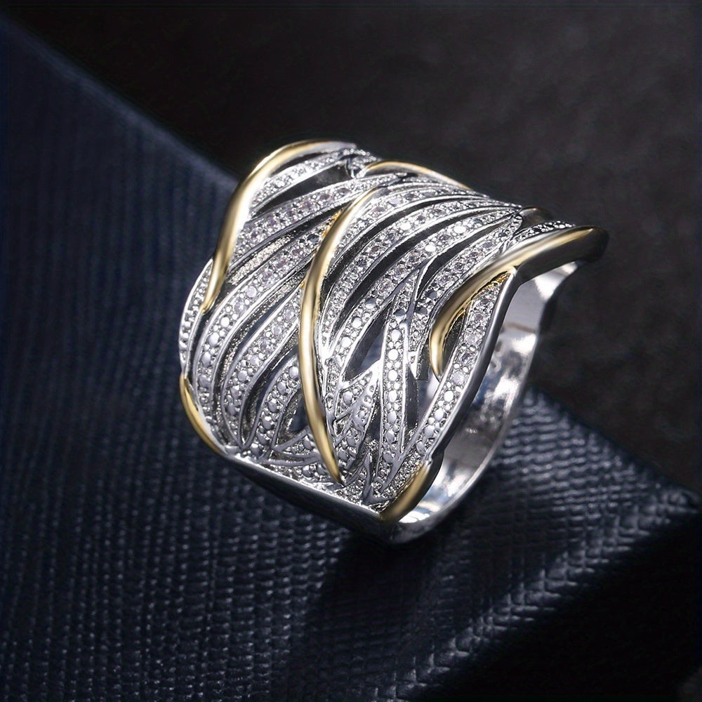 Anello Torciglione Multistrato Elegante