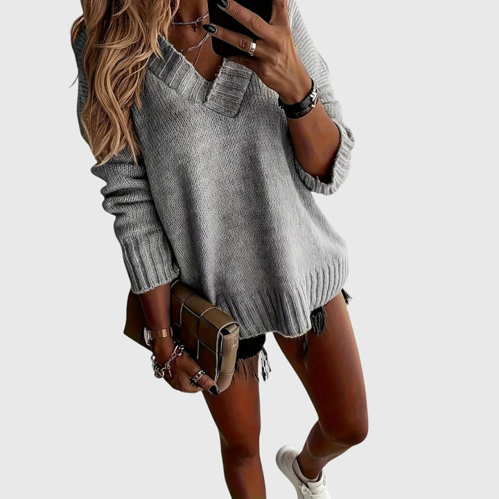 Carole - Maglione a V