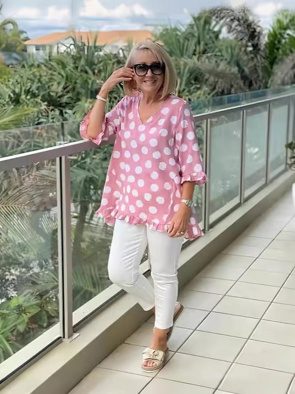 Aisley – Blusa Relaxed Stampata