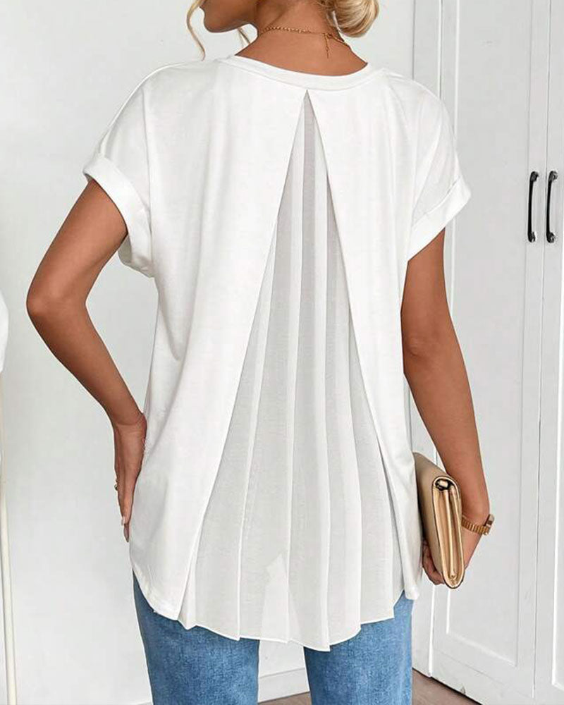 TRUDE CLASSICA CAMICIA A MANICHE CORTE