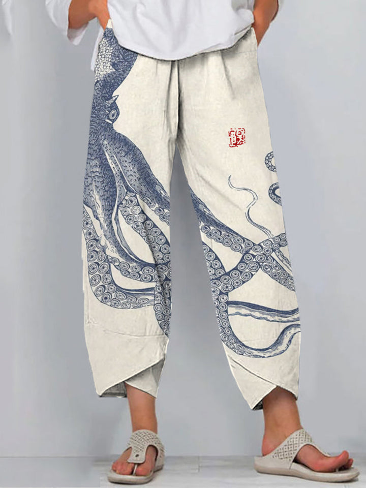 Olivia | Pantaloni Tentacoli Inkwave