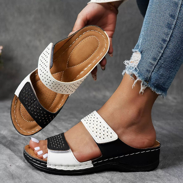 Ortholuxe™ – Sandali ortopedici traspiranti Slip-In per donne