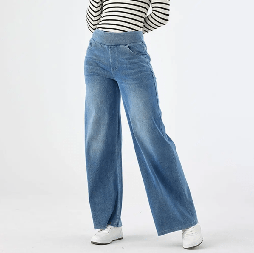VardagStretch – Pantaloni Comodi con Vita Elastica