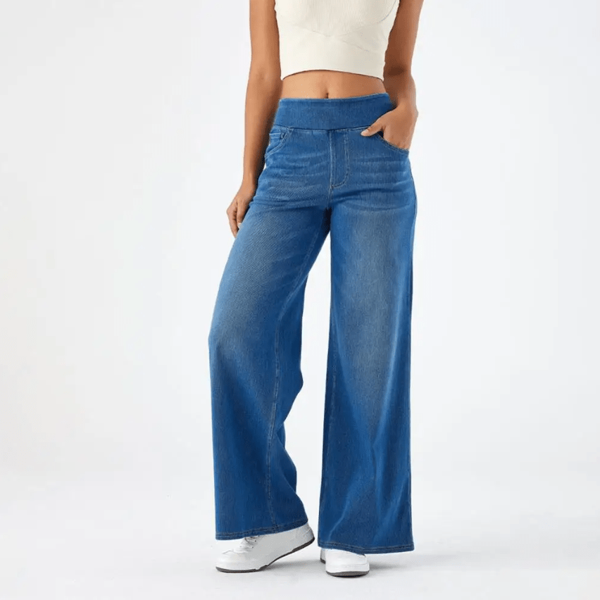 VardagStretch – Pantaloni Comodi con Vita Elastica