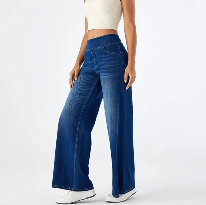 VardagStretch – Pantaloni Comodi con Vita Elastica