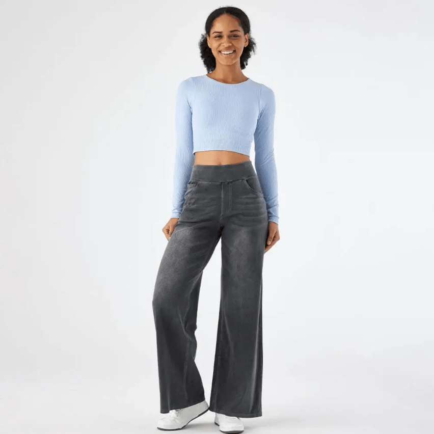VardagStretch – Pantaloni Comodi con Vita Elastica
