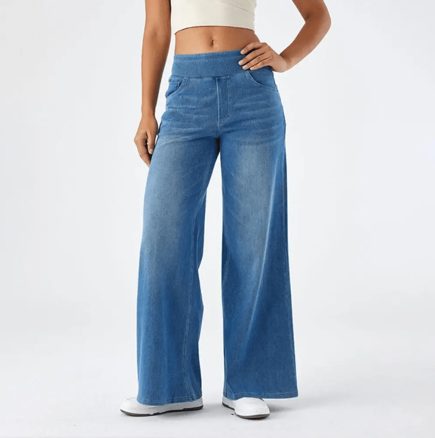 VardagStretch – Pantaloni Comodi con Vita Elastica