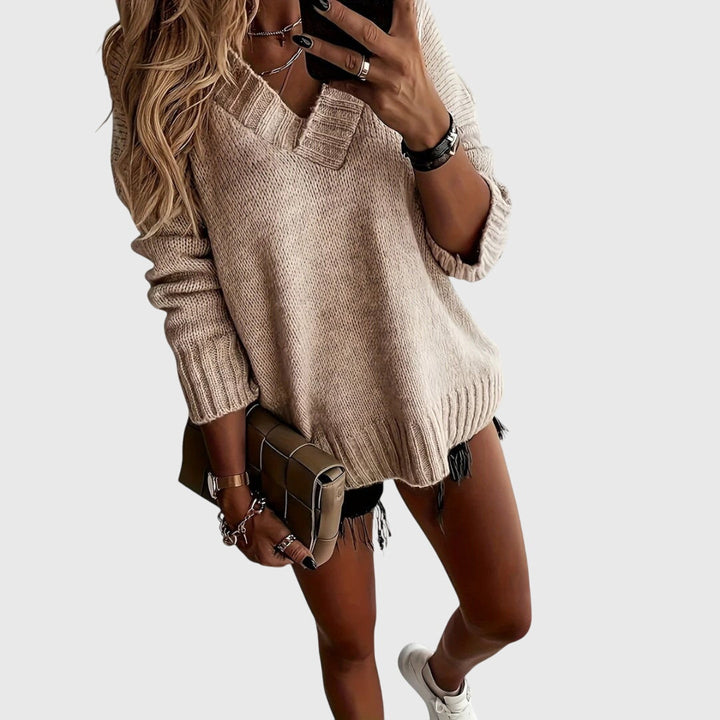 Carole - Maglione a V