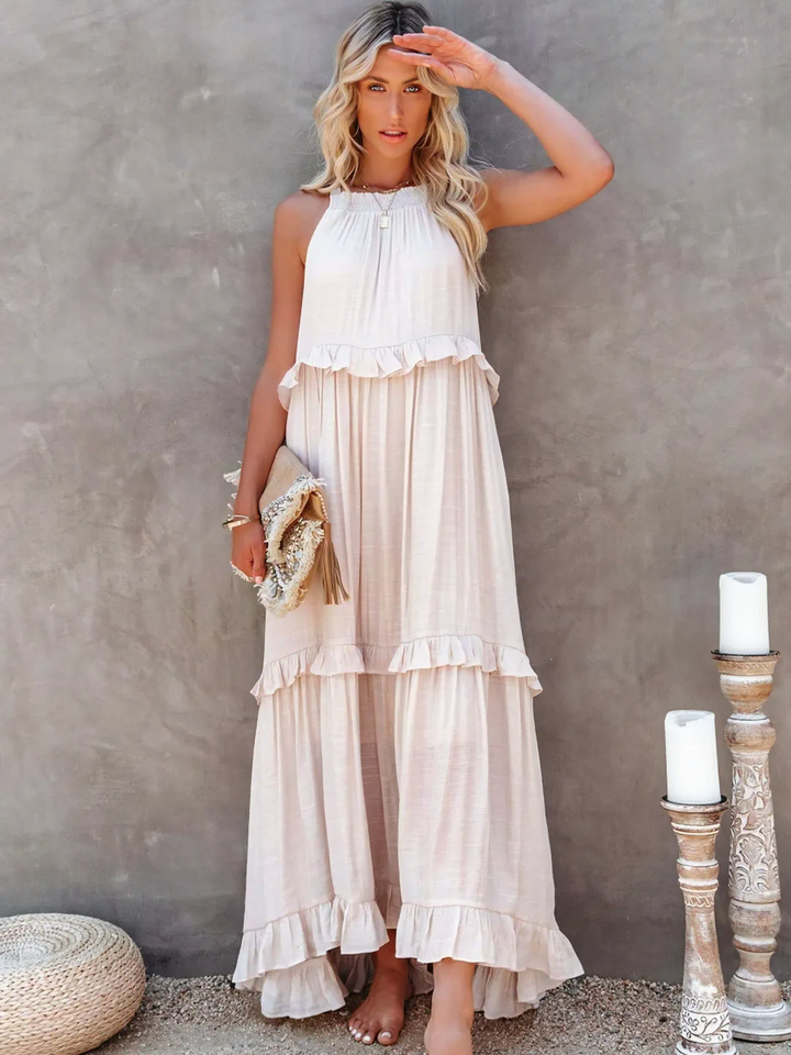 Elsie | Abito Maxi con Volant