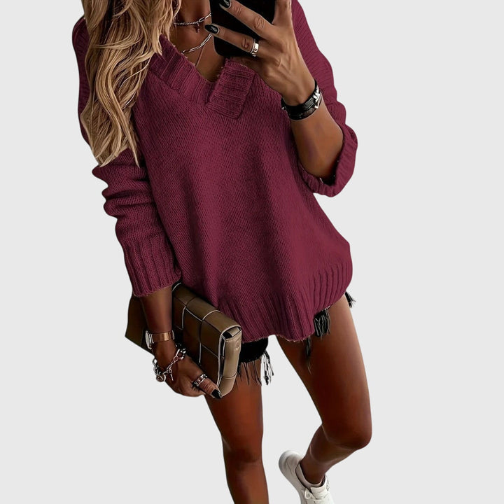 Carole - Maglione a V