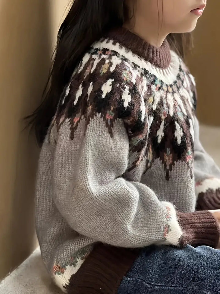 Felpa foderata in pile per bambini con una sensazione accogliente