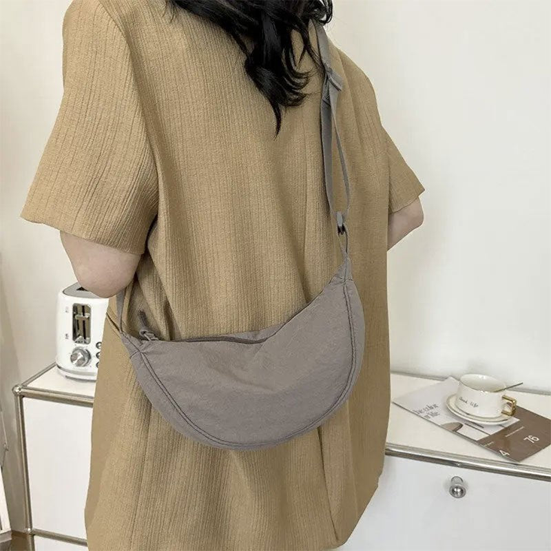 Borsa a Tracolla da Donna in Nylon