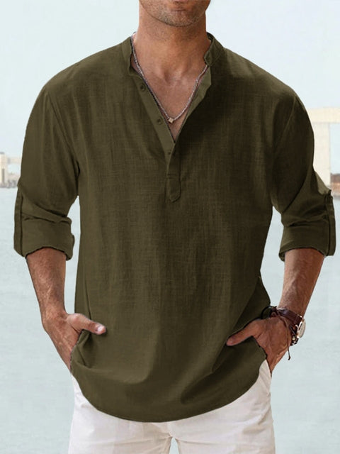 Matteo™ | Camicia in lino traspirante