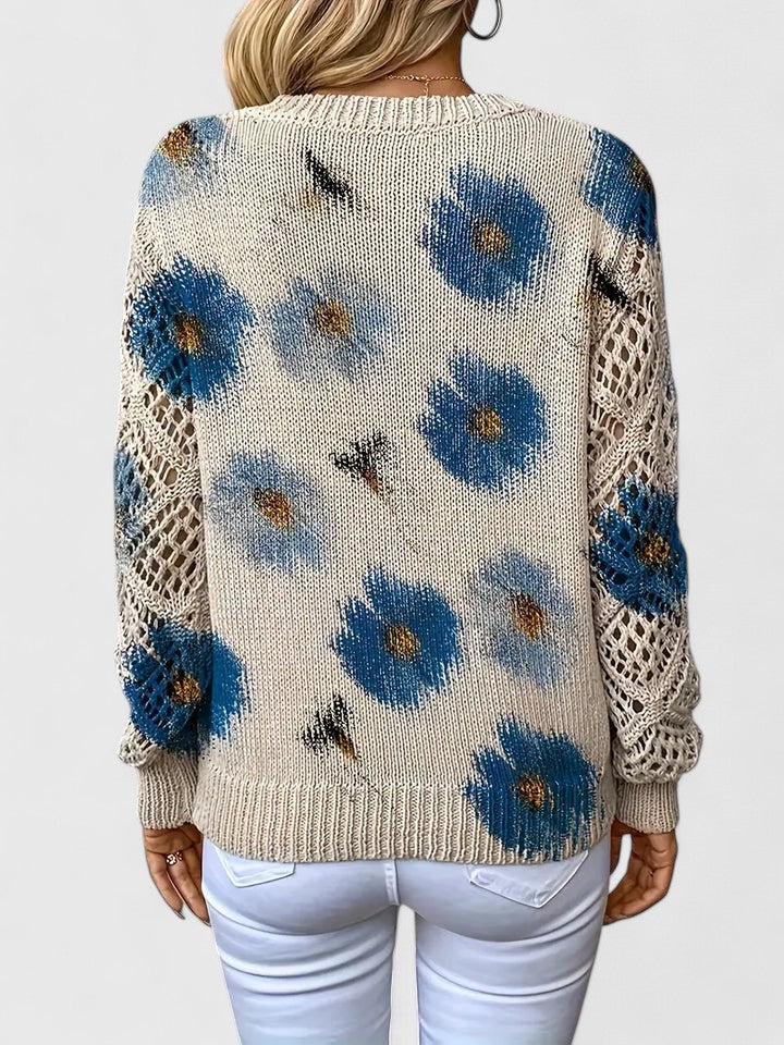 Kaiti | Elegante Maglione Floreale