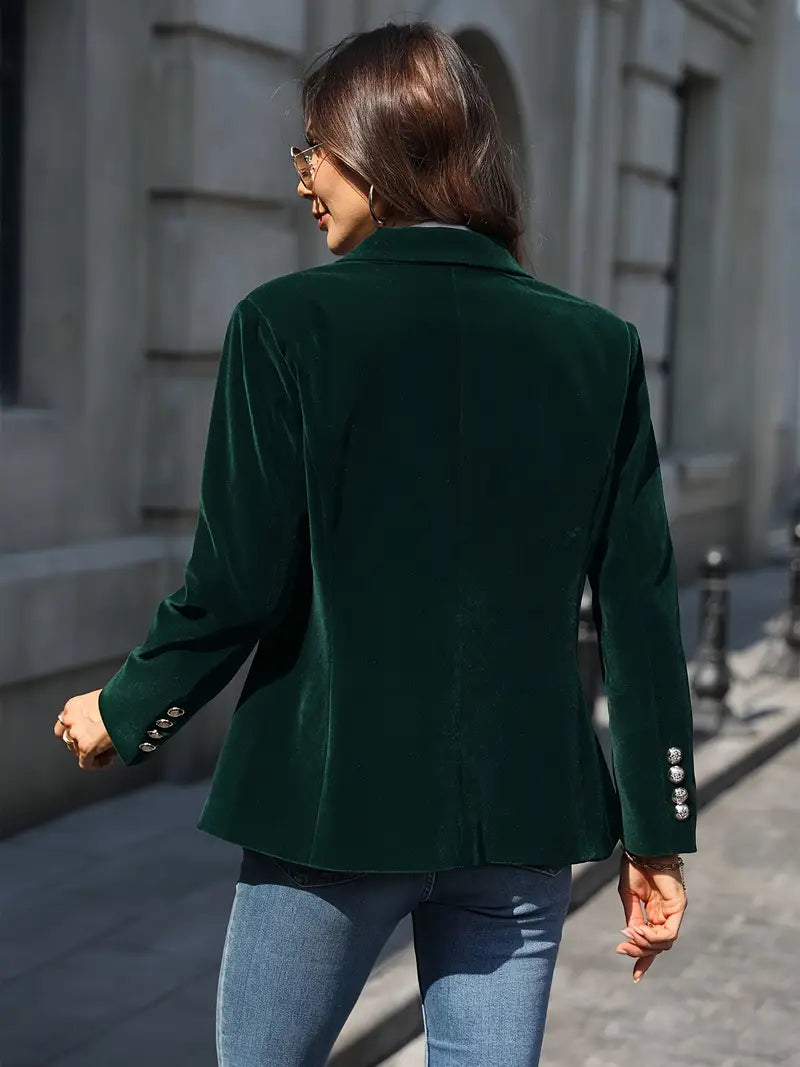 Savannah™ - Blazer Elegante in Velluto