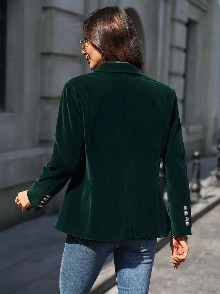 Savannah™ - Blazer Elegante in Velluto