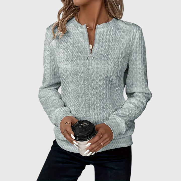 Josine - Maglione Elegante con Zip
