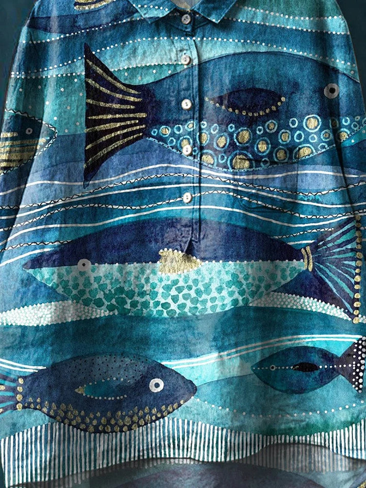 Jax | Camicia Artistica Ocean