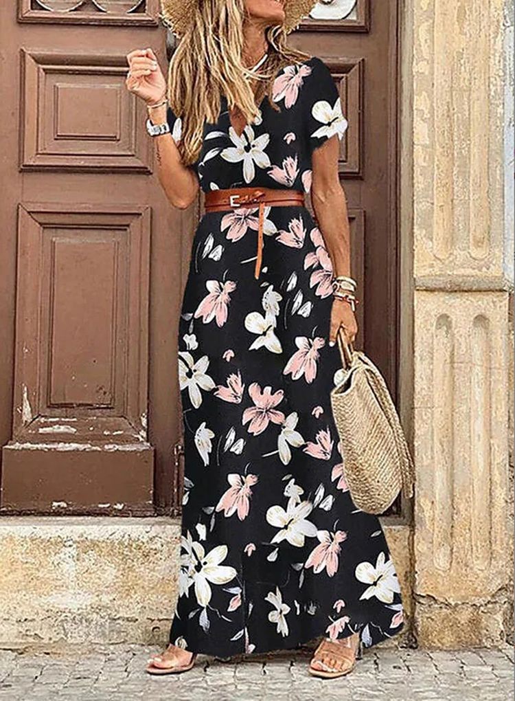 Luna® | Elegante Maxi-Abito Bohemien