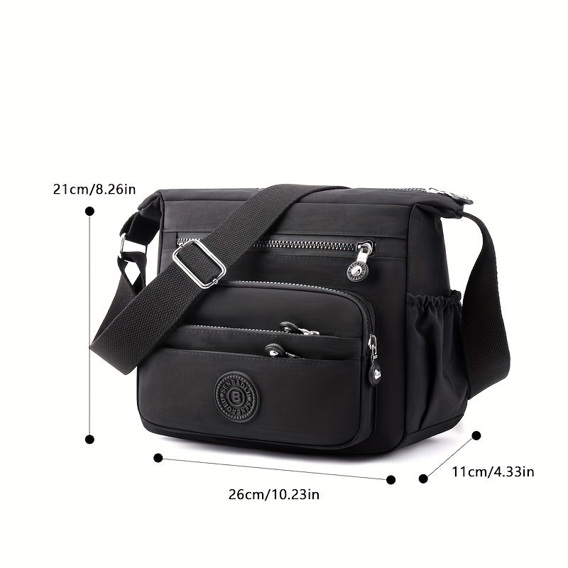 Borsa a Tracolla in Nylon da Donna