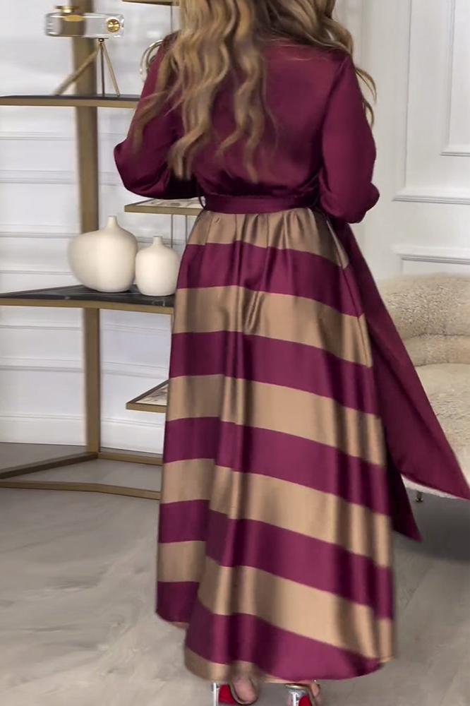 Emma - Abito Elegante a Righe