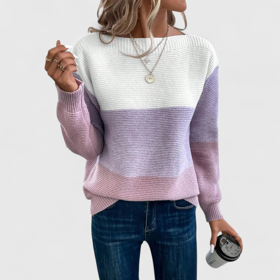 Daphne – Maglione a Maglia con Effetto Ombre