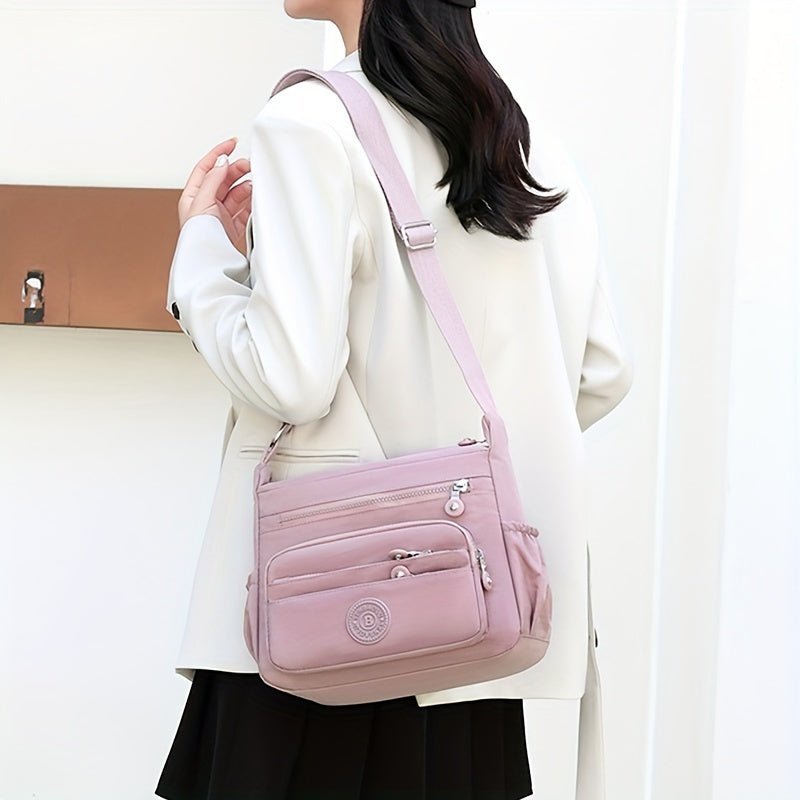 Borsa a Tracolla in Nylon da Donna