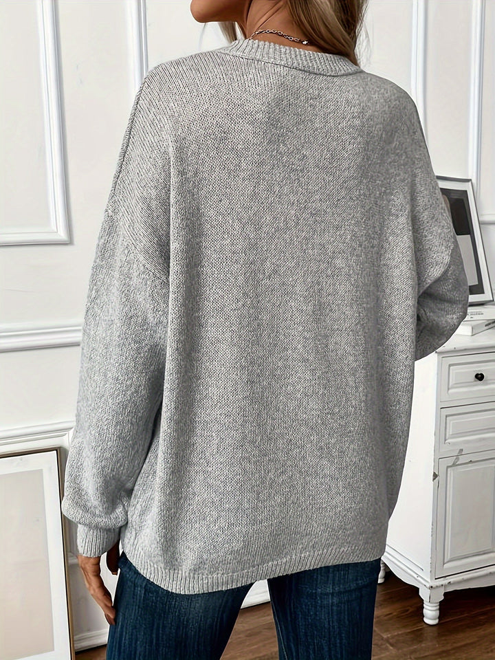 Chrysa | Maglione Casual in Maglia Morbida