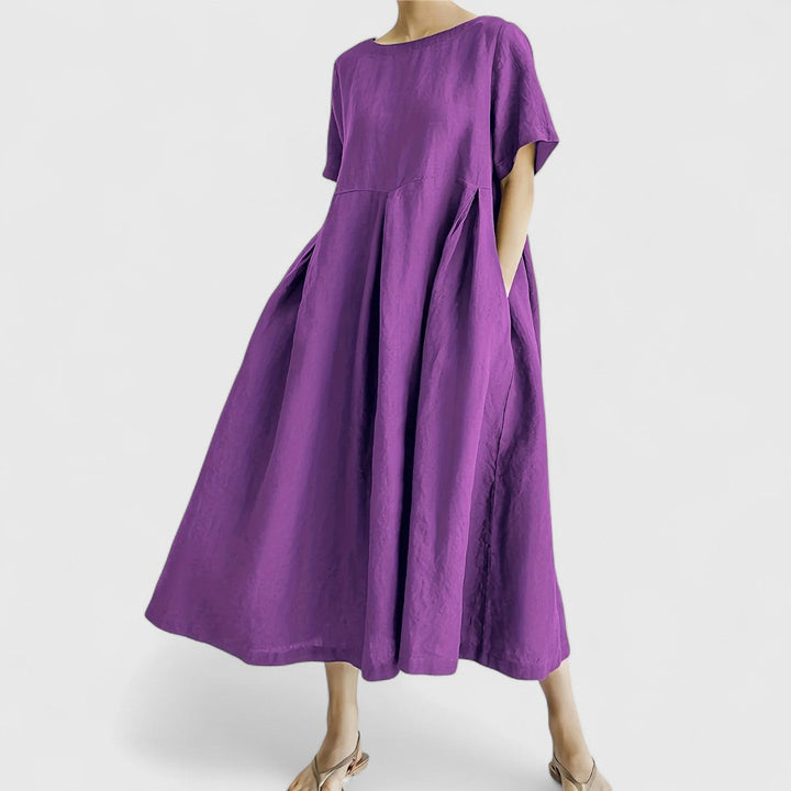 Ellie - Elegante Maxi Abito Coprente per Pancia
