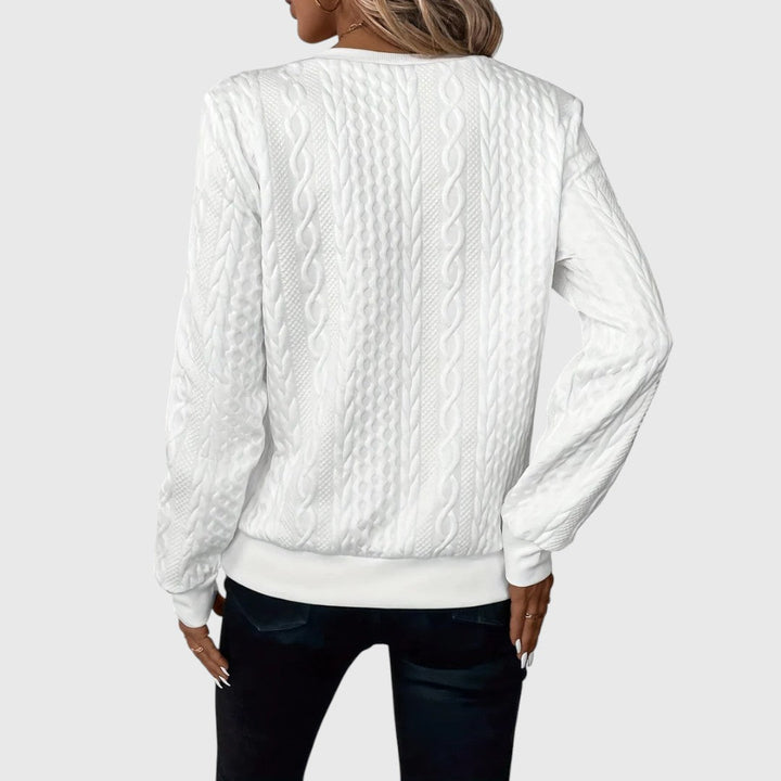 Josine - Maglione Elegante con Zip