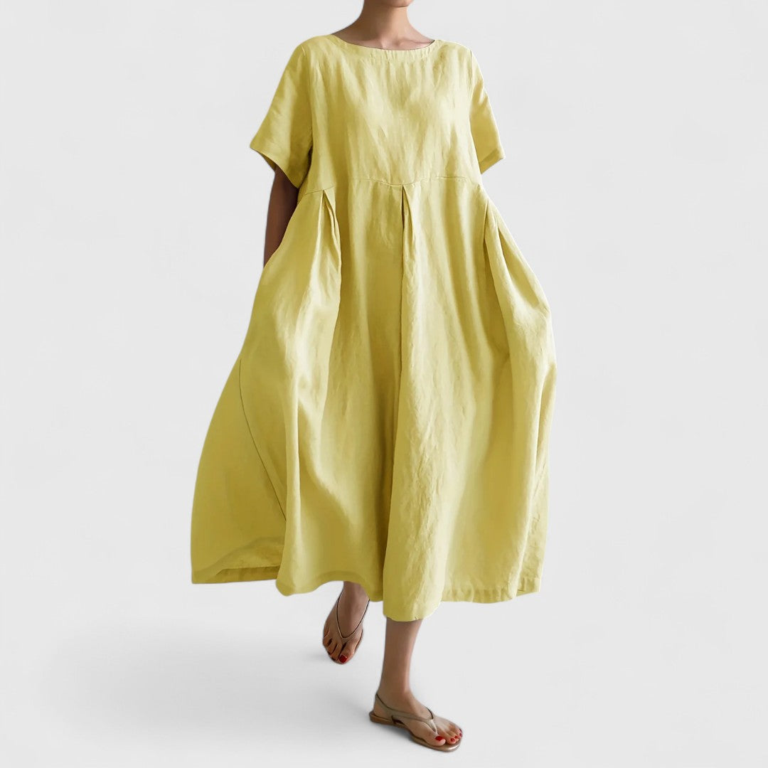 Ellie - Elegante Maxi Abito Coprente per Pancia
