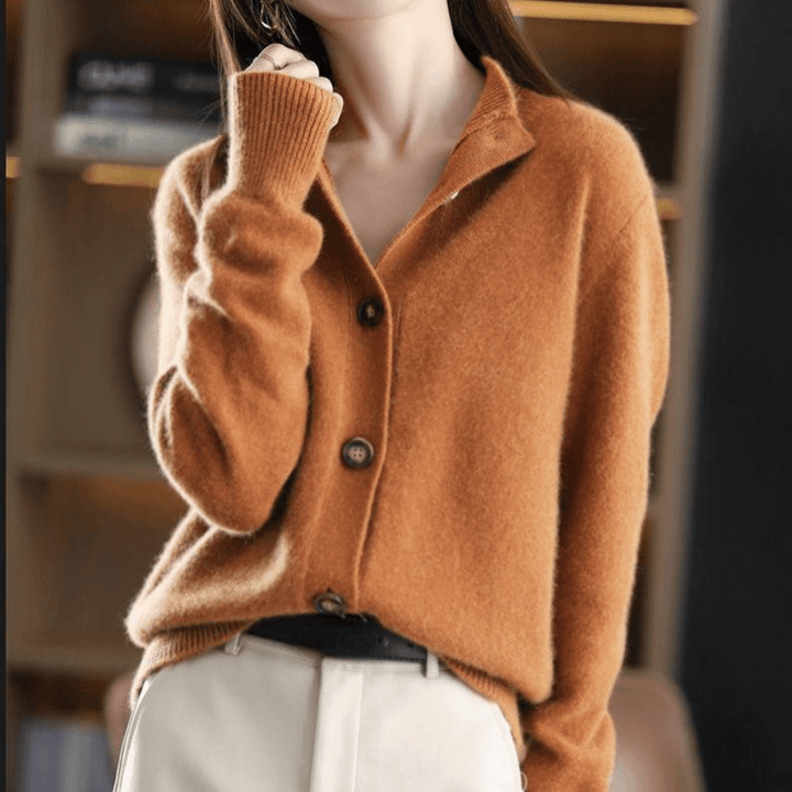Anny | Cardigan Elegante e Lussuoso con Bottoni