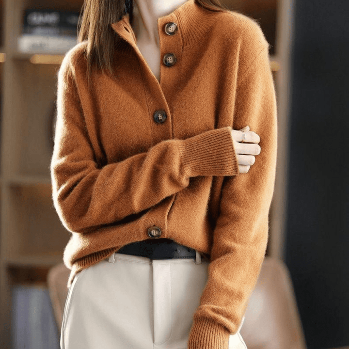 Anny | Cardigan Elegante e Lussuoso con Bottoni