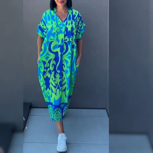 Elena™ - Elegante abito floreale