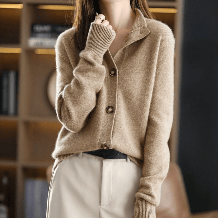 Anny | Cardigan Elegante e Lussuoso con Bottoni