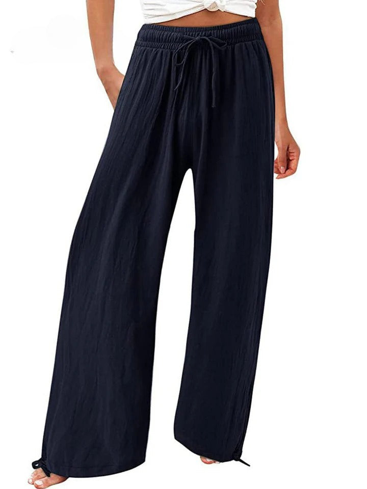 Olwen™ | Pantaloni Larghi Comodi a Gamba Larga