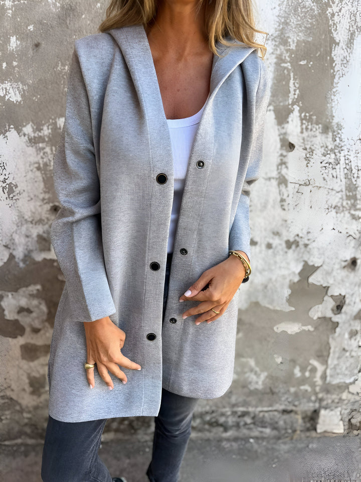 Comfi | elegante giacca con cappuccio casual