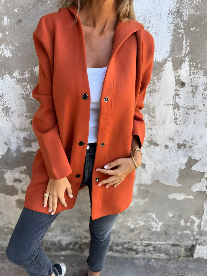 Comfi | elegante giacca con cappuccio casual