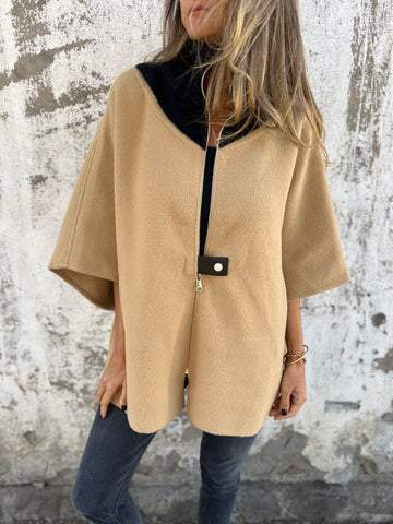Alessia | Giacca Mezza Zip con Collo Alto - Edizione Limitata