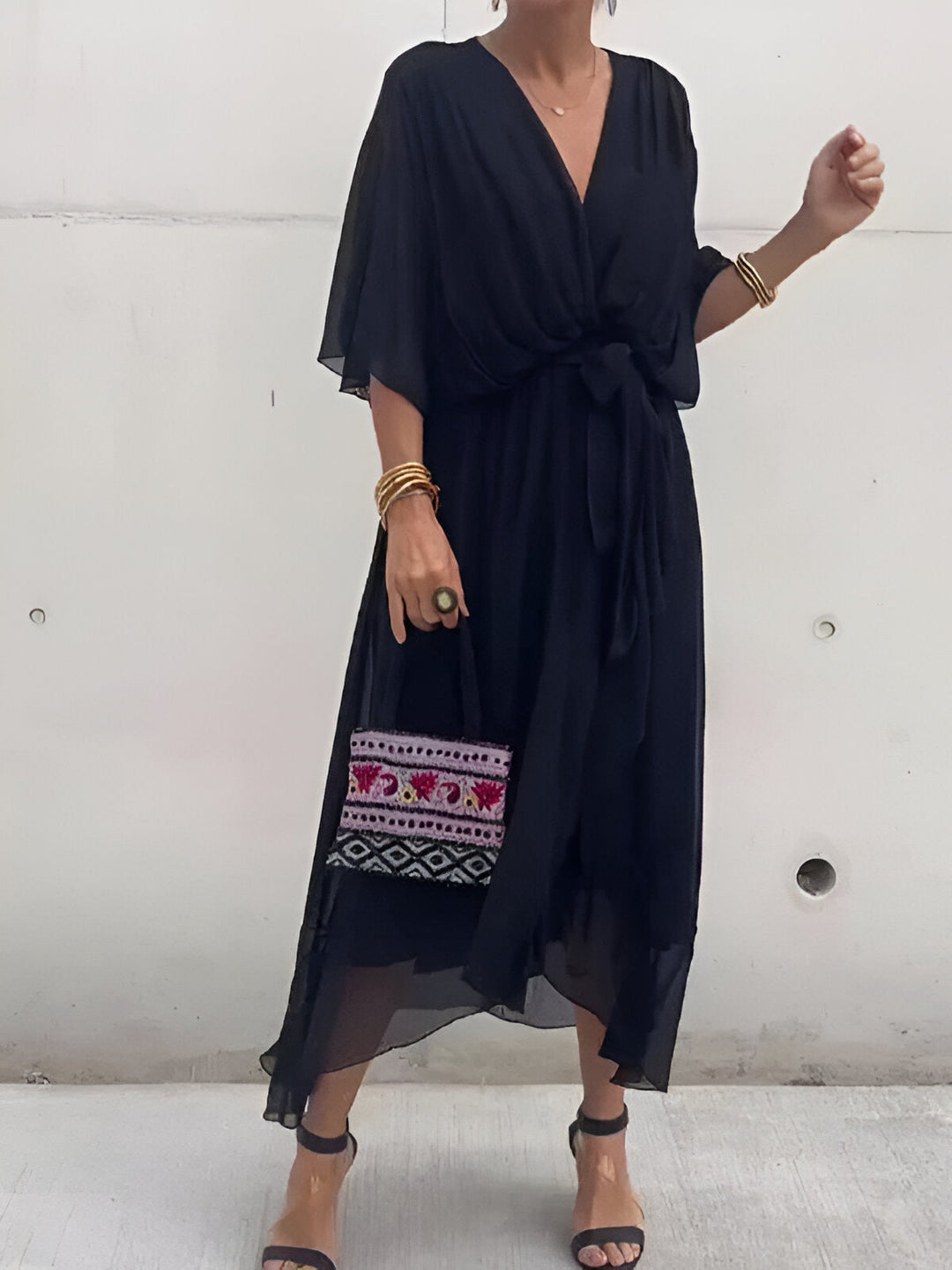 Audrey | Abito Elegante in Chiffon