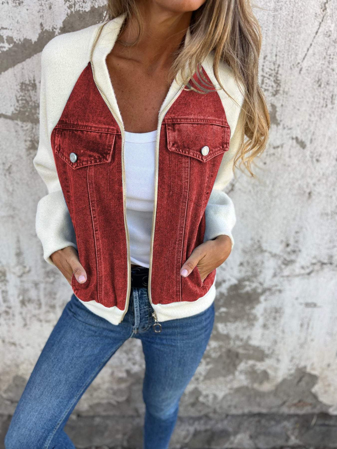 Zoe™ - Giacca in Denim Stilet