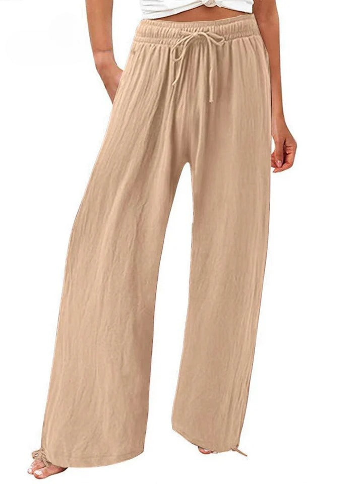 Olwen™ | Pantaloni Larghi Comodi a Gamba Larga