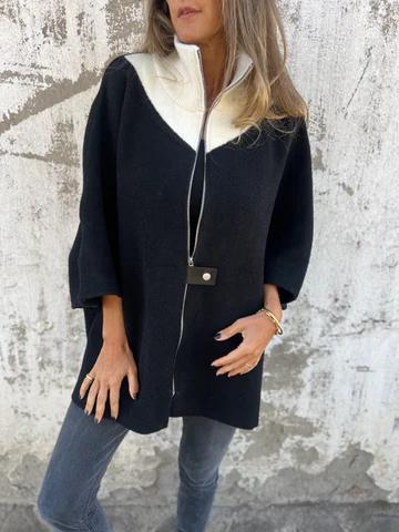 Alessia | Giacca Mezza Zip con Collo Alto - Edizione Limitata