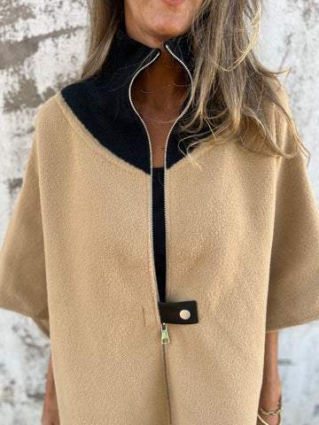 Alessia | Giacca Mezza Zip con Collo Alto - Edizione Limitata