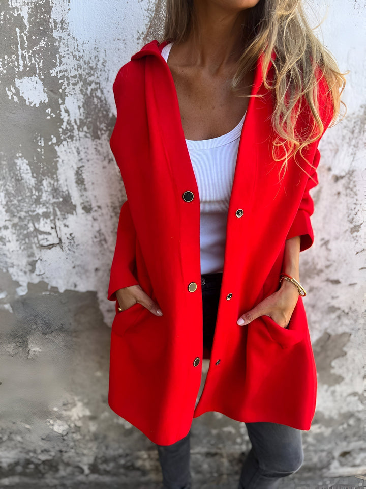 Comfi | elegante giacca con cappuccio casual